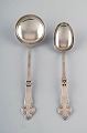 Danish art 
nouveau two 
serving spoons, 
silver. 1910 / 
20s.
Guardein: CHF. 
Christian. Fr. 
...