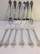 Antik Rococo.
Cake forks 
length: 14 cm.
Three Tower 
Silver.
12 pieces in 
stock
contact phone 
...