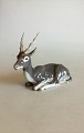 Bing & Grondahl 
Impala Antelope 
deer No 1693. 
Measures 23 cm 
x 18 cm / 9 
1/16" x 7 3/32"