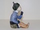 Rare Royal 
Copenhagen 
figurine, girl 
from Greenland.
Decoration 
number 2834.
Factory ...