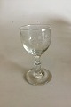 Swedish glass 
Oak Leaves 
Sweet Wine 
Glass. Measures 
11.7 cm / 4 
39/64 in.