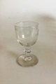 Holmegaard Oak 
Leaves Glass 
Sweet Wine 
Glass. From 
approx. 1880. 
Measures 11 cm 
/ 4 21/64 in.