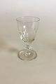 Holmegaard 
Danish glass 
Christian VIII 
Sweet Wine 
Glass. Measures 
11 cm / 4 21/64 
in.