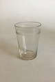 Kastrup Water 
glass with belt 
grinding. From 
1880-1900. 
Measures 10.7 
cm / 4 7/32 in.