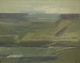 Knud 
Nedergaard, 
modernist 
landscape. Oil 
on canvas.
Signed KN. 
1970 s.
Measures: 90 
cm. x 70 ...