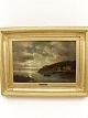 Prof. Carl 
Bille painting 
51 x 67 cm. the 
coast of 
Frederikssund 
Norway in 1878 
Nr. 333968