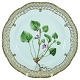 Royal 
Copenhagen, 
Flora Danica.
Flora Danica 
porcelain, 
dinner plate 
with pierced 
border #3553. 
...