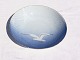 Seagull with 
gold, Round 
bowl 20.5cm in 
diameter, 5cm 
high #312 
*Perfect 
condition*