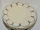 Kähler art 
pottery, rare 
luncheon plates 
with different 
decorations 
from 1920-1930.
Diameter ...