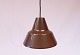 Brown workshop 
pendant of 
danish design 
from the 1960s.
19x24 cm.
