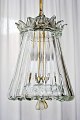 Venetian 
ceiling lamp in 
clear glass 
with gold, 
1960s, Italy. 
68 x 28 cm.
Great 
condition!