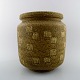 Saxbo large 
stoneware vase 
in modern 
design, glaze 
in yellow brown 
tones.
Stamped Saxbo. 
Ying ...
