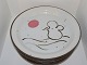 Dansk Designs 
with design by 
artist Aino 
Grib.
Dinner plate 
with different 
decorations 
from ...