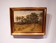 Oil painting of 
danish nature 
with gilded 
frame. The 
painting is 
signed by Carl 
Budtz-Møller b. 
...