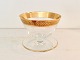 Lyngby Glass, 
Tosca, Dessert 
bowl, crystal 
glass with gold 
sanding, 8cm 
high, 10cm in 
diameter * ...
