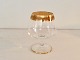 Lyngby Glass, 
Tosca, Cognac 
Glass, 8.5 cm 
high, crystal 
Glass with gold 
band * Nice 
condition *