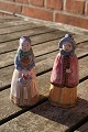 Hjorth figurine by L. Hjorth ceramics, Bornholm.Beautiful figurines of women in suit.Marked: ...