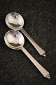 Georg Jensen 
"Pyramid" 
silver cutlery 
- silver / 
bouillon spoon, 
length: 13cm. 
(2 pcs. 
Available)