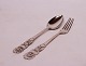 Set of 
children's 
spoon and fok 
with motif.
16 cm.