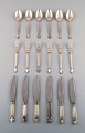Georg Jensen 
Sterling Silver 
'Acanthus' 
Cutlery.
Complete 
dinner service, 
18 pieces for 6 
...