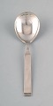 Horsens 
Denmark: 
"Funkis III". 
Serving spoon.
Art deco 
silver cutlery 
1933.
Measures 18 
...
