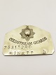 Brass military emblem Coldstream Guards 9 x 11.5 cm.        No. 343996