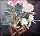 Fynsk kunstner, 
ca.1900: 
Blomstrende 
busk. Olie på 
lærred. 
Usigneret. 44 x 
49 cm.
Indrammet. 