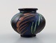 Kähler, 
Denmark, glazed 
stoneware vase. 
1940 s.
Stamped.
Measures: 7,5 
cm. x 5,8 cm.
In ...