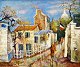 Vantore, Mogens 
(1895 - 1977) 
Danmark.: Scene 
fra Montmartre. 
Paris.
Signeret. Olie 
på lærred. ...