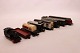 Original 
electric 
Marklin Germany 
train railway 
with different 
train parts and 
tracks.
