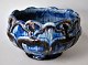 Bowl, Roskilde 
Lervarefabrik, 
approx. 1920, 
Denmark. 
Ceramics. With 
blue and brown 
glaze. H: 9 ...