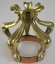 Lamp in brass 
and copper, 
shaped like a 
crown, remade, 
approx. 1900. 
Present used 
for candles. 
...