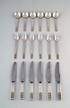 Georg Jensen 
Parallel. 
Complete silver 
lunch service 
for six people.
A total of 18 
...