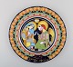 Rare hand 
painted 
Rosenthal 
Wiinblad 
Christmas plate 
from 1975. 
"Annunciation".
Stamped.
29 ...