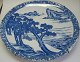 Chinese dish, 
beginning of 
the 20th 
century. 
Decorated in 
blue in trasfer 
technology; ...