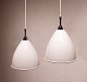 A pair of white 
Bestlite 
pendants, model 
BL9, by Robert 
Dudley Best for 
Gubi.
H - 25 cm and 
Dia ...