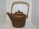 Palshus art 
pottery, tea 
pot with brown 
glaze.
Design number 
T4.
Length 21.5 
...