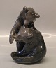 Royal 
Copenhagen 
0366-1233 RC 
Two bear cubs 
playing (ER) 22 
cm 1233 brown 
version 1901 In 
mint ...