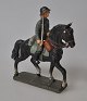 Lineol soldier 
on a horse - 
officer - 
Danish uniform, 
1930s, Germany. 
8.5 x 10 cm. 
Stamped. ...