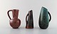 Richard 
Uhlemeyer, 
German 
ceramist.
Collection of 
ceramic 
jugs/vases, 
beautiful 
cracked glaze 
...
