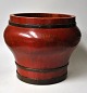 Chinese wooden 
vessel, 
painted, 19/20. 
C. Signed. 
Height: 19 cm. 
Dia: 23 cm.