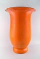 Svend 
Hammershøi for 
Kähler, HAK. 
Colossal floor 
vase in glazed 
stoneware.
Beautiful 
orange ...