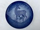 Bing & 
Grondahl, 
Mother's Day 
Plate, 1975, 
Deer with kid, 
18cm in 
diameter, 
design Henry 
...