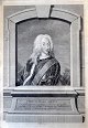 Preisler, Johan 
Martin (1715 - 
1794): Portæt 
af kong 
Christian den 
VI. Kobberstik.
Signeret. 34 
...