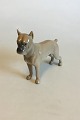 Bing & Grondahl 
Figurine of 
Standing Male 
Fawn Boxer No 
2212. Measures 
17 cm / 6 11/16 
in.
