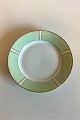 Bing & Grondahl 
Service with 
green 
decoration with 
gold on form 
507(Herregaard) 
Dinner Plate No 
...