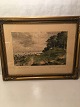 Original 
Deletion of 
Axel Holm in 
1916
The coast at 
Knudshoved
Height with 
frame: 30 cm 
Width: ...