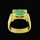 Knud V. 
Andersen. 14k 
Gold Ring with 
Jade.
Designed and 
crafted by Knud 
V. Andersen - 
...