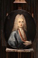 Oval 1800 
century 
portrait 
painting oil of 
noble master.
dimensions: H: 
79cm. B: 65cm. 
arts ...