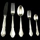 Ambrosius 
silver cutlery; 
A complete set 
silver cutlery 
for 12 persons. 

Total 60 
pieces. ...